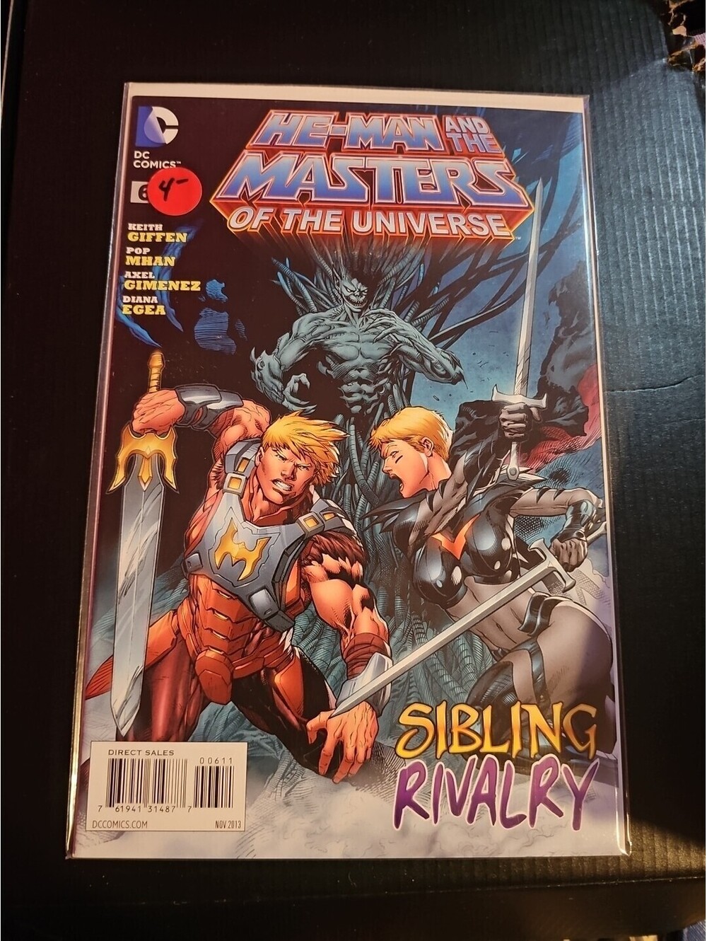 He-Man and the Masters of the Universe #6 (DC Comics, 2012) VF+